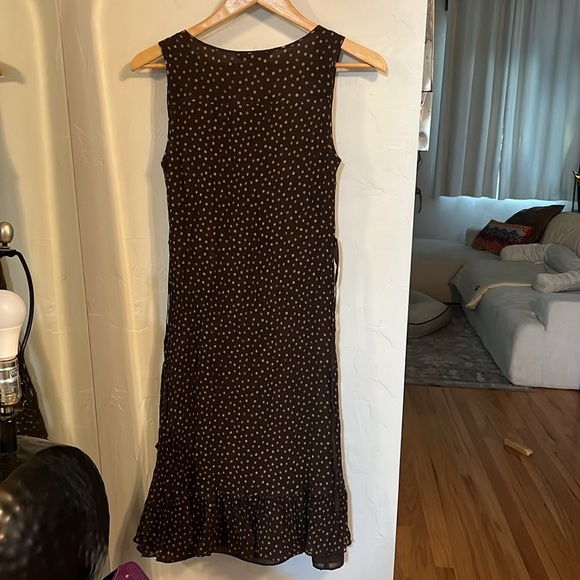 Banana Republic Brown Sleeveless Midi Dress - Picture 4 of 6